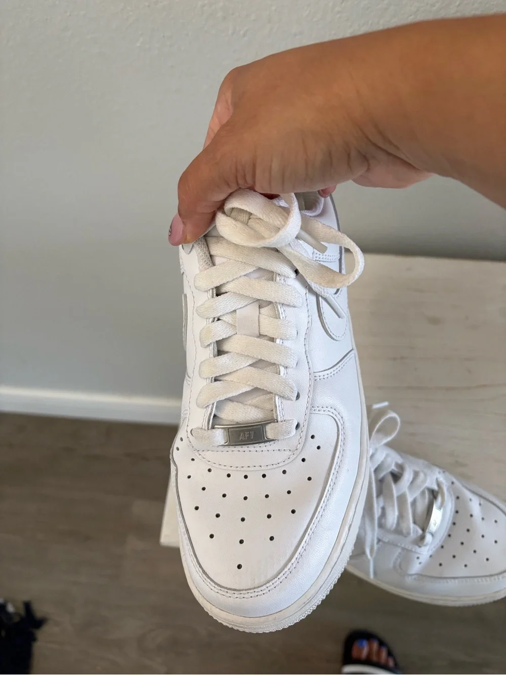 Nike All-White Low-Top Sneakers